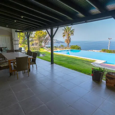 Amazing Villa With Private Pool And Sunset Greek Islands View